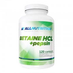 ALL NUTRITION BETAINE HCL + PEPSIN 120CAP