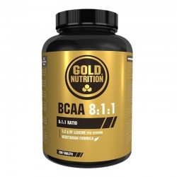 GOLD NUTRITION BCAA 8:1:1 200 TABS