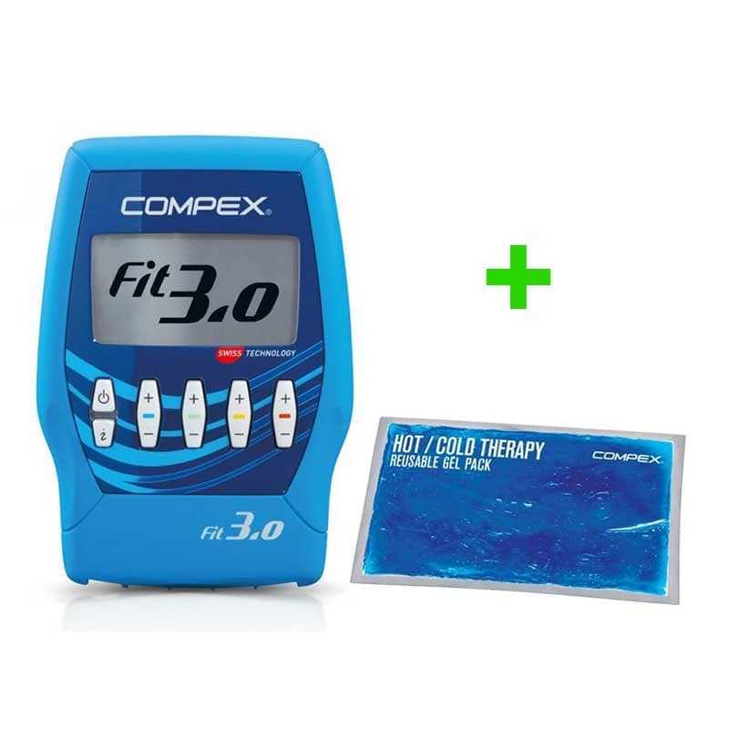 Compex Fit 3.0 Electroestimulator, Blue