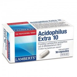 LAMBERTS ACIDOPHILUS EXTRA 10 60CAP