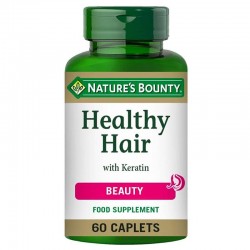 NATURE'S BOUNTY HEALTHY HAIR WITH KERATIN 60CAP