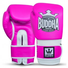 BUDDHA GUANTES DE BOXEO MUAY THAI KICK BOXING TOP FIGHT ROSA