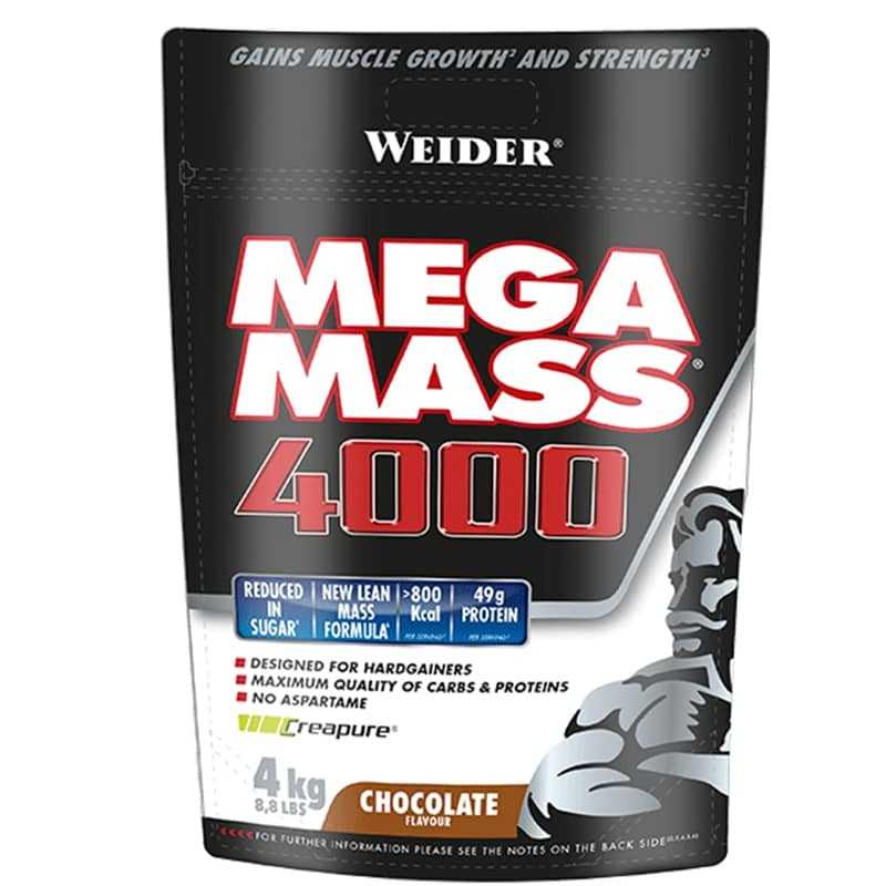 WEIDER MEGA MASS 4000 4KG