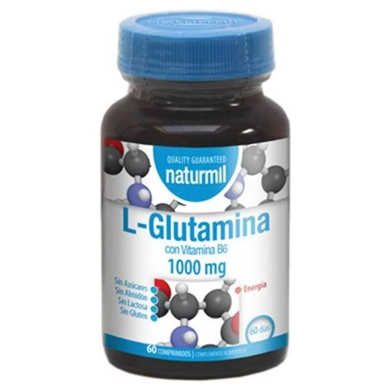 NATURMIL L-GLUTAMINA CON VIT.B6 1000MG 60 COMP