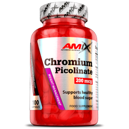 AMIX CHROMIUM PICOLINATE 200MCG 100CAP