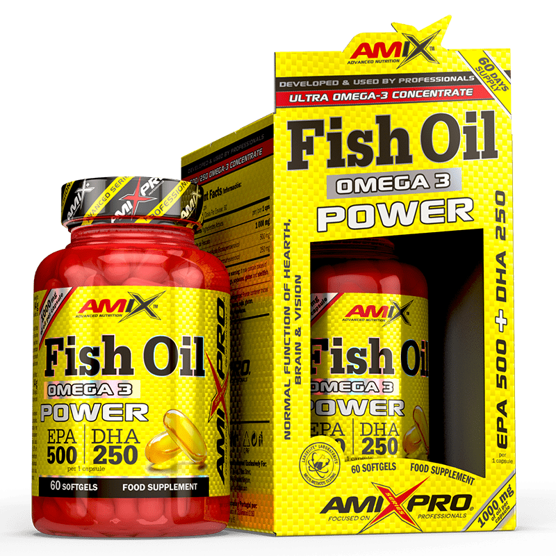 AMIX PRO FISH OIL OMEGA3 POWER 60 SOFTGEL