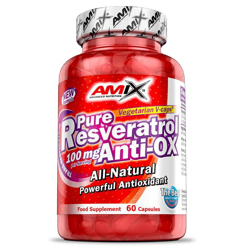 AMIX PURE RESVERATROL ANTI-OX 60 CAP