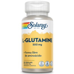 SOLARAY L-GLUTAMINE 500MG 50VCAPS
