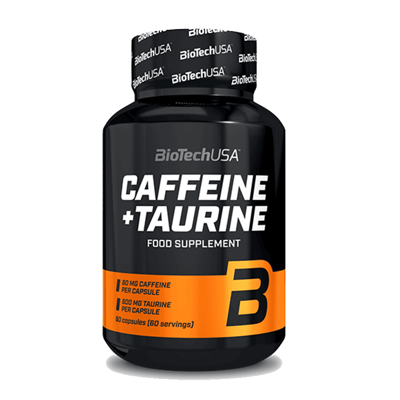 BIOTECHUSA CAFFEINE & TAURINE 60 CAPS