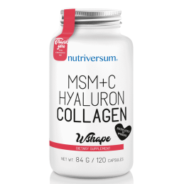NUTRIVERSUM MSM+C HYALURON COLLAGEN 120CAPS