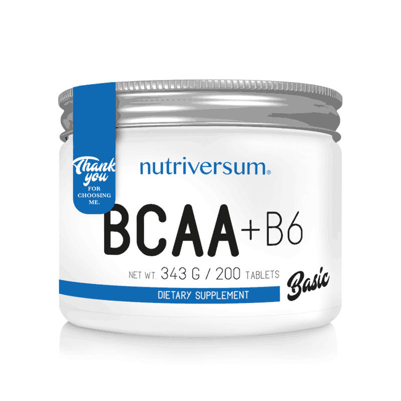 NUTRIVERSUM BCAA+B6 200 TAB