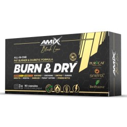 AMIX BLACK BURN&DRY 90 CAPS...