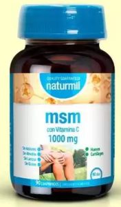 MSM 1000 mg – 90 comprimidos – Naturmil